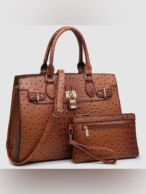 Dasein Shoulder Bag Top Handle Satchel and wallet